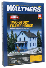 Two-Story Frame House -- Kit - 5 x 2-1/2 x 4-1/16"  12.7 x 6.3 x 10.3cm-7
