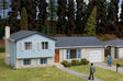 Split-Level House -- Kit - 7-1/4 x 3-3/4 x 2-9/16"  18.4 x 9.5 x 6.5cm-1