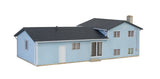 Split-Level House -- Kit - 7-1/4 x 3-3/4 x 2-9/16"  18.4 x 9.5 x 6.5cm-3