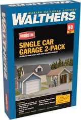Single-Car Garage pkg(2) -- Kit - Each: 2-5/8 x 1-5/8 x 1-11/16"  6.6 x 4 x 4.1cm-8