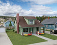 Craftsman Bungalow -- Kit - 7 x 4-7/16 x 3-7/8"  17.7 x 4.4 x 9.8cm-1