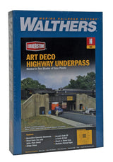 Art Deco Highway Underpass -- Kit - 8-3/8 x 6-5/8 x 1-7/8"  21.2 x 16.8 x 4.7cm-2