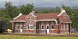 Santa Fe-Style Brick Depot -- Kit - 6-3/4 x 3-7/8 x 2-1/4"  17.1 x 9.8 x 5.7cm-1