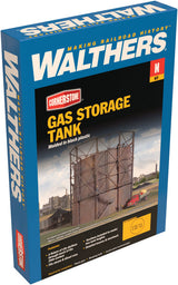 Gas Storage Tank -- Kit - 6-3/8"  16.2cm Diameter x 6-3/8"  16.2cm Tall-2