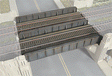 Through Plate-Girder Bridge -- Kit - 3-5/8 x 3-1/8 x 5/8"  9.2 x 7.9 x 1.5cm