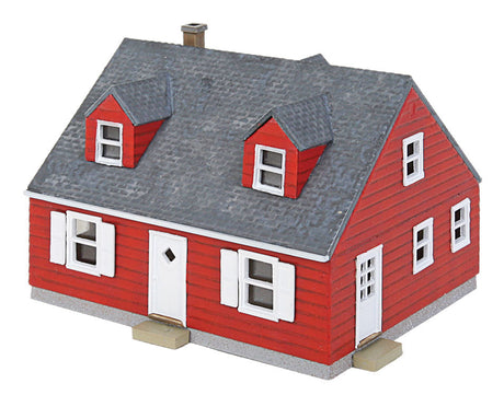 Cape Cod House -- Kit - 2-3/8 x 2 x 1-5/8"  6 x 5 x 4.1cm-2