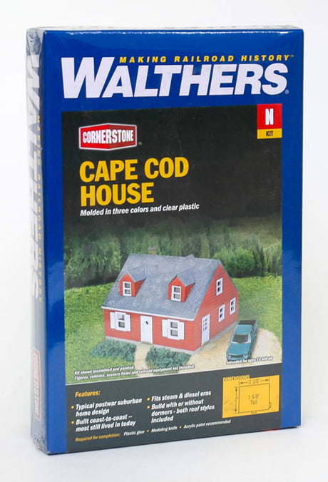 Cape Cod House -- Kit - 2-3/8 x 2 x 1-5/8"  6 x 5 x 4.1cm-4
