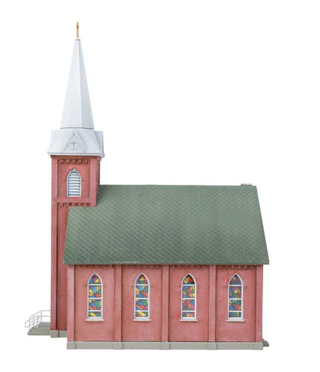 Brick Church -- Kit - 4-7/8 x 2-3/4 x 6-7/16"   12.38 x 6.99 x 16.35cm-4