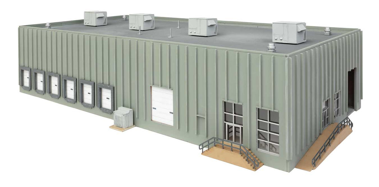Concrete Grocery Warehouse -- Kit - 12 x 6-3/4 x 3-3/16"  30.4 x 17.1 x 8cm-2