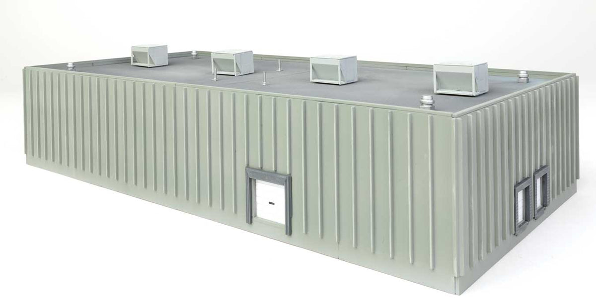 Concrete Grocery Warehouse -- Kit - 12 x 6-3/4 x 3-3/16"  30.4 x 17.1 x 8cm-3