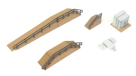 Concrete Grocery Warehouse -- Kit - 12 x 6-3/4 x 3-3/16"  30.4 x 17.1 x 8cm-4