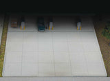 Modern Parking Lot - 8 Sections -- Kit - Each Section: 5-3/4 x 2-7/8 x .050"  14.6 x 7.3 x 0.127cm-1
