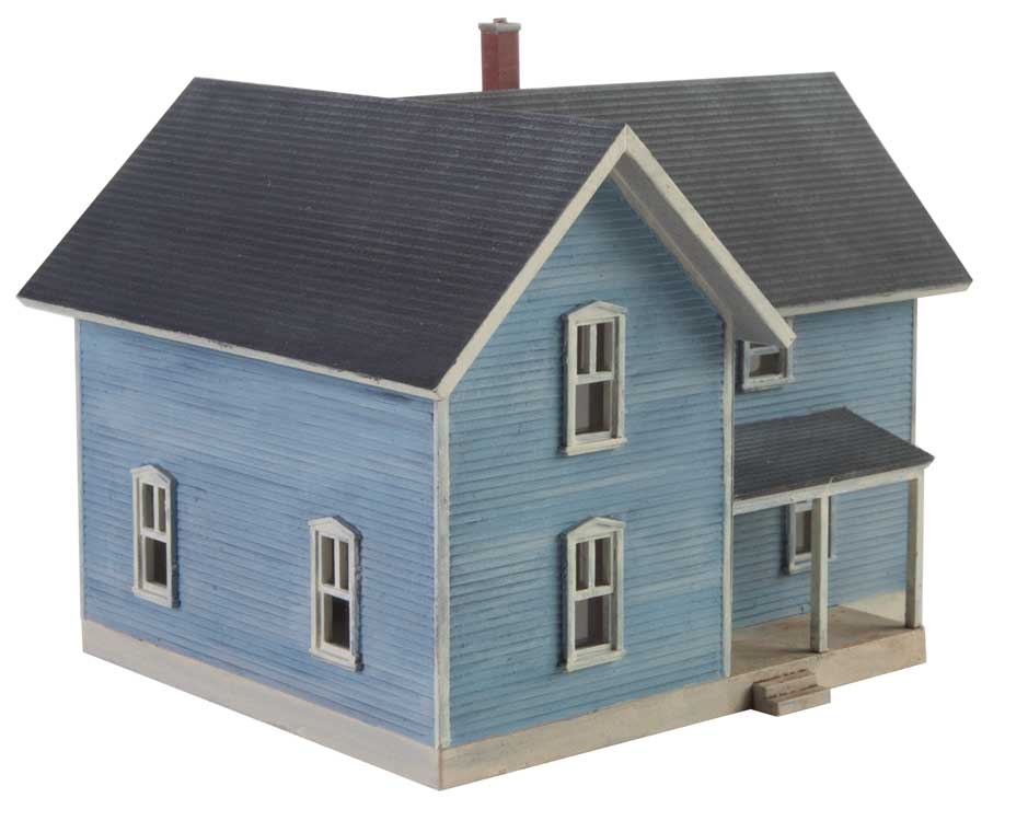 Lancaster Farm House -- Kit - 2-1/2 x 3-1/4 x 2-5/16"  6.3 x 8.3 x 5.9cm-3