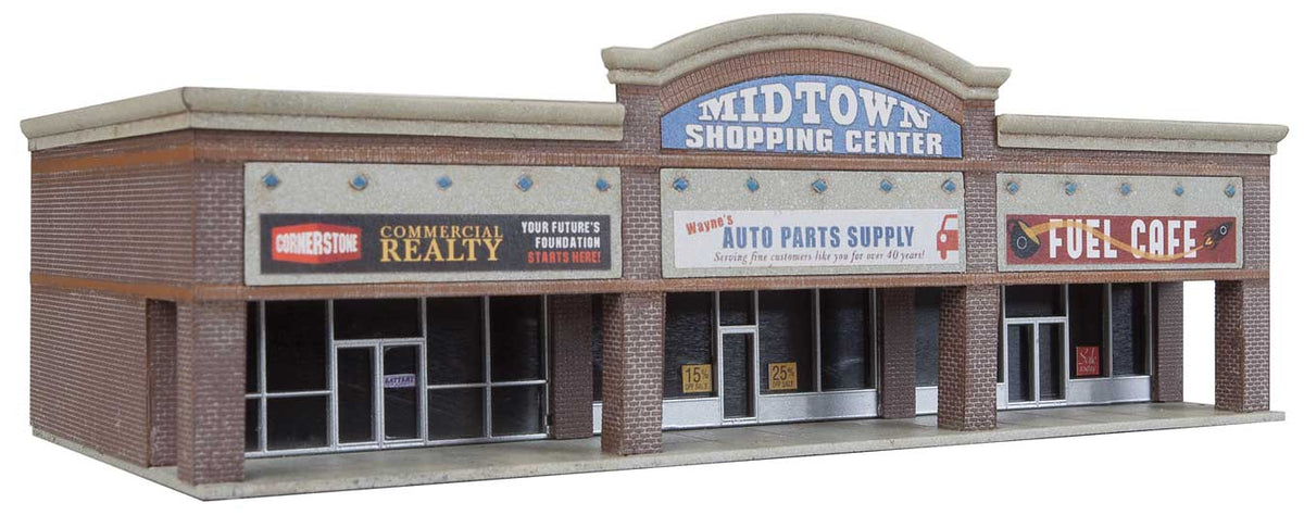 Modern Shopping Center I -- Kit - 6-1/4 x 3 x 2-1/8"  15.8 x 7.6 x 5.3cm-2