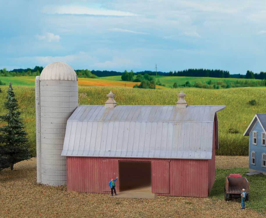 Meadowhead Barn and Silo -- Kit-1