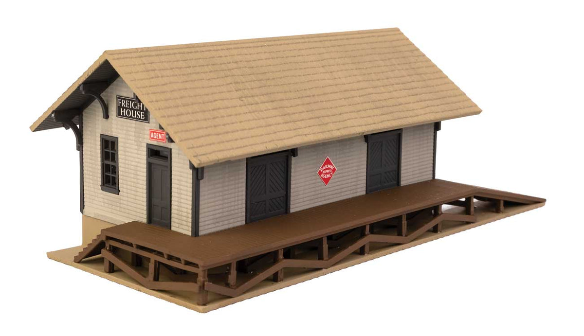 Golden Valley Freight House -- Kit - 4 x 2-1/8 x 2"  10.1 x 5.3 x 5cm-2