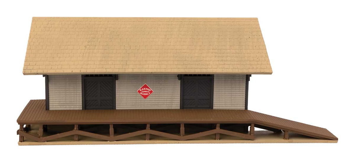 Golden Valley Freight House -- Kit - 4 x 2-1/8 x 2"  10.1 x 5.3 x 5cm-4