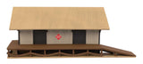 Golden Valley Freight House -- Kit - 4 x 2-1/8 x 2"  10.1 x 5.3 x 5cm-4