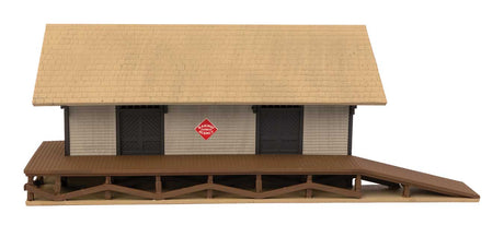Golden Valley Freight House -- Kit - 4 x 2-1/8 x 2"  10.1 x 5.3 x 5cm-4