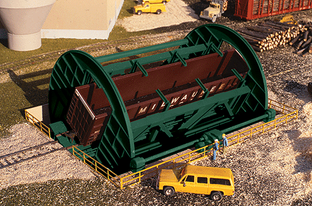 Rotary Dumper - Superior Paper -- Kit - 9-1/2 x 7-1/4"  24.1 x 18.4cm; Required Clearance: 2-1/2"  6.4cm-1