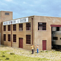 Railcar Restoration & Charter Shop Building -- Kit - 13-5/8 x 8-3/4 x 5-1/8"  34.6 x 22.2 x 13cm