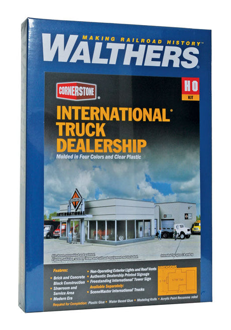 International Truck Dealership -- Kit - 8-7/8 x 12-1/4 x 3-7/8"  22 x 31.1 x 9.3cm-8