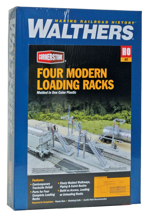 Modern Loading Racks pkg(4) -- Kit - Each 3-1/8 x 1-11/16 x 4"  7.9 x 4.2 x 10.1cm-7