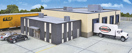Central Beverage Distributors with Office Annex -- Kit - 15-15/16 x 8 x 4"  40.4 x 20.3 x 10.1cm-1