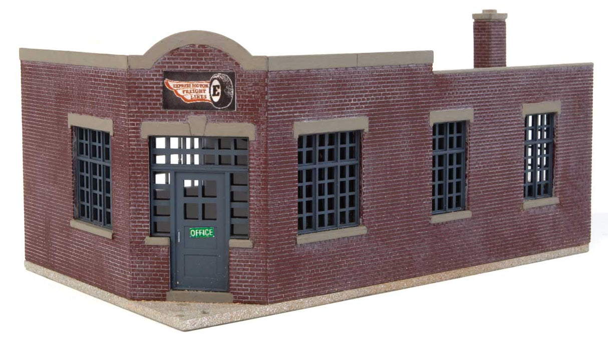 Express Motor Freight Lines -- Kit - Office: 4-1/4 x 4-7/8 x 2-3/8"; Garage: 4-1/16 x 7-1/8 x 2-1/2"-4
