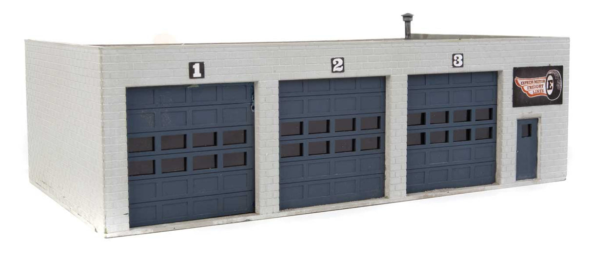 Express Motor Freight Lines -- Kit - Office: 4-1/4 x 4-7/8 x 2-3/8"; Garage: 4-1/16 x 7-1/8 x 2-1/2"-6
