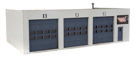 Express Motor Freight Lines -- Kit - Office: 4-1/4 x 4-7/8 x 2-3/8"; Garage: 4-1/16 x 7-1/8 x 2-1/2"-6