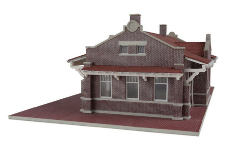 Brick Mission-Style Santa Fe Depot -- Kit - 11-5/16 x 6-7/16 x 3-3/4"  28.7 x 16.3 x 9.5cm-3
