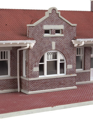Brick Mission-Style Santa Fe Depot -- Kit - 11-5/16 x 6-7/16 x 3-3/4"  28.7 x 16.3 x 9.5cm-4