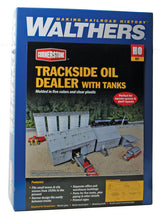 Trackside Oil Dealer with Storage Tanks -- Kit-5