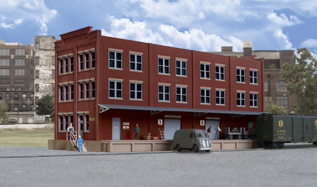 Trackside Post Office -- Kit - 13-1/8 x 4-1/2 x 6-3/8"  32.8 x 11.2 x 15.9cm-1