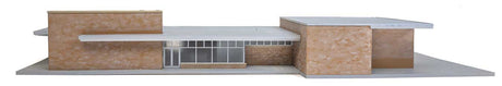 Modern Brick Santa Fe Station -- Kit - 21-13/16 x 8-1/16 x 3"  55.5 x 20.4 x 7.6cm-4