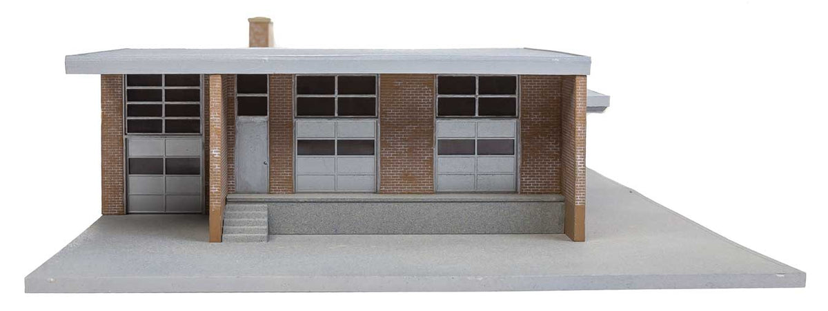 Modern Brick Santa Fe Station -- Kit - 21-13/16 x 8-1/16 x 3"  55.5 x 20.4 x 7.6cm-6