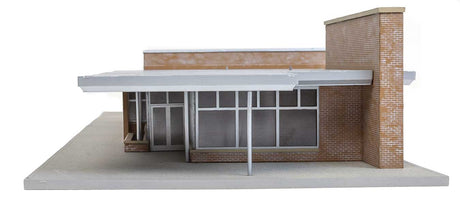 Modern Brick Santa Fe Station -- Kit - 21-13/16 x 8-1/16 x 3"  55.5 x 20.4 x 7.6cm-7