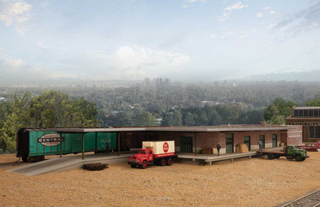 Mid-Century Modern Freight Station -- Kit - 27-3/4 x 8-1/2 x 2-3/4"  70.5 x 21.5 x 6.9cm-1