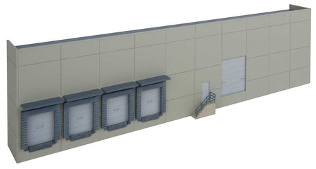 Modern Concrete Warehouse Background Building -- Kit - Each: 16-5/8 x 1-3/4 x 4-1/2"  42.2 x 4.4 x 11.4cm-2