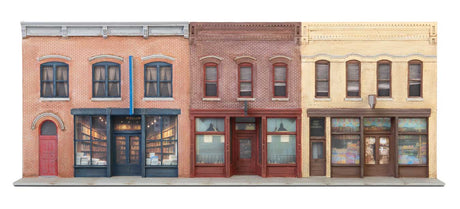 Merchant's Row Background Building -- Kit-4