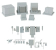 Modern Industrial Park Series -- Electrical Fixtures - Kit-1