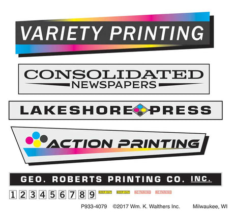 Modern Printing Plant - Cornerstone Modern Industrial Park -- Kit - 16-5/8 x 8-3/8 x 5-11/16"  42.2 x 21.2 x 14.4cm-2