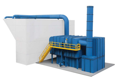 Organic Vapor Air Cleaner (RTO) - Cornerstone Modern Industrial Park -- Kit - 6-1/2 x 5 x 5-1/8"  16.5 x 12.7 x 13cm-2
