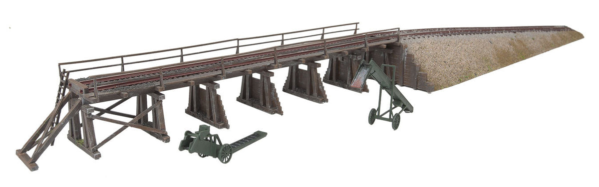 Coal Trestle -- Kit - 24-1/2 x 4-3/8 x 1-3/4" 62.3 x 11.1 x 4.4cm-2