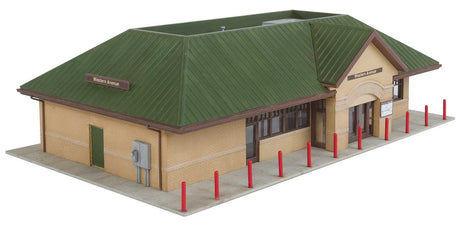 Modern Suburban Station -- Kit - 10-7/16 x 6-1/2 x 3-1/8"  26.5 x 16.5 x 7.9cm-2