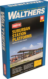 Suburban Station Platforms -- Kit pkg(4) - Each: 16 x 1-5/8 x 2"  40.6 x 4.1 x 5.1cm-3
