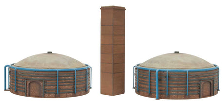 Brick Kilns 2-Pack -- Kit - Each 4-7/8 x 2-7/32"  12.4 x 5.6cm-2