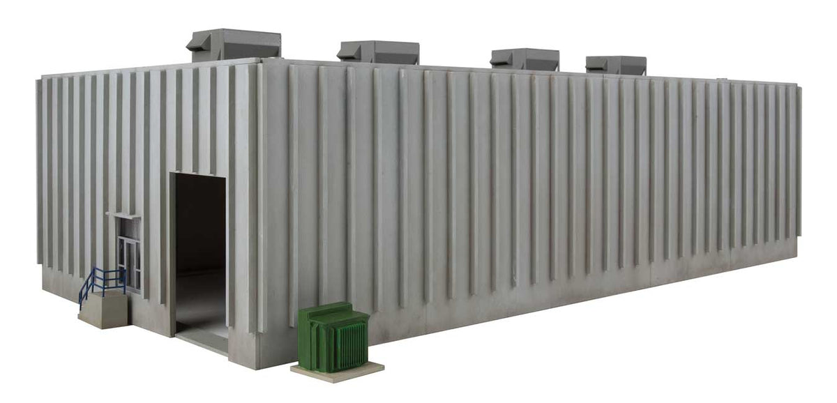 Modern Concrete Grocery Warehouse -- Kit - 16-7/8 x 8-11/16 x 4-1/2"  42.8 x 22 x 11.4cm-3