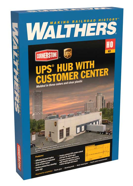 UPS(R) Hub with Customer Center -- Kit - 17-13/16 x 9-1/4 x 5-1/4"  45.2 x 23.4 x 13.3cm-2